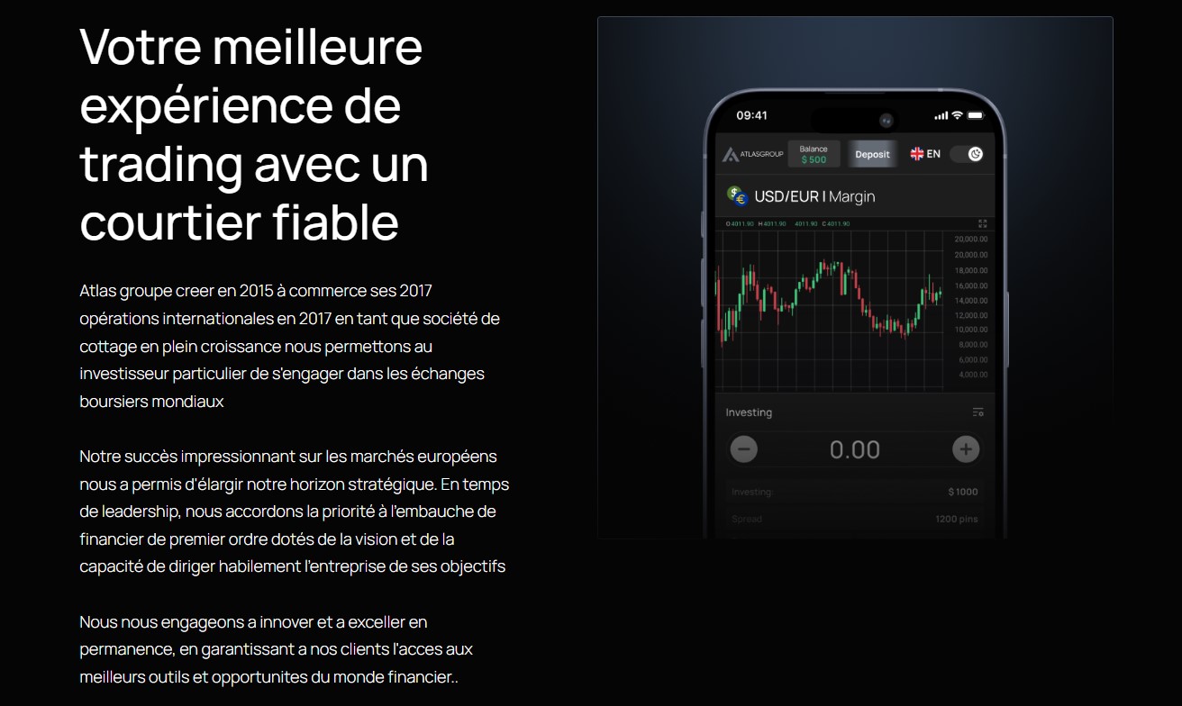 Atlas Group courtier